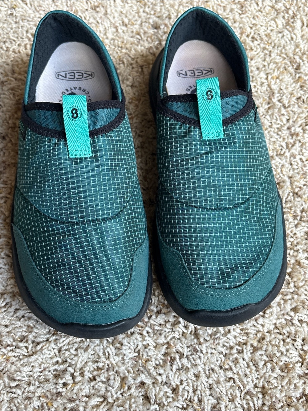 Keen Women’s Whyser Slip On Shoes Mediterranean/Cabbage Size 8